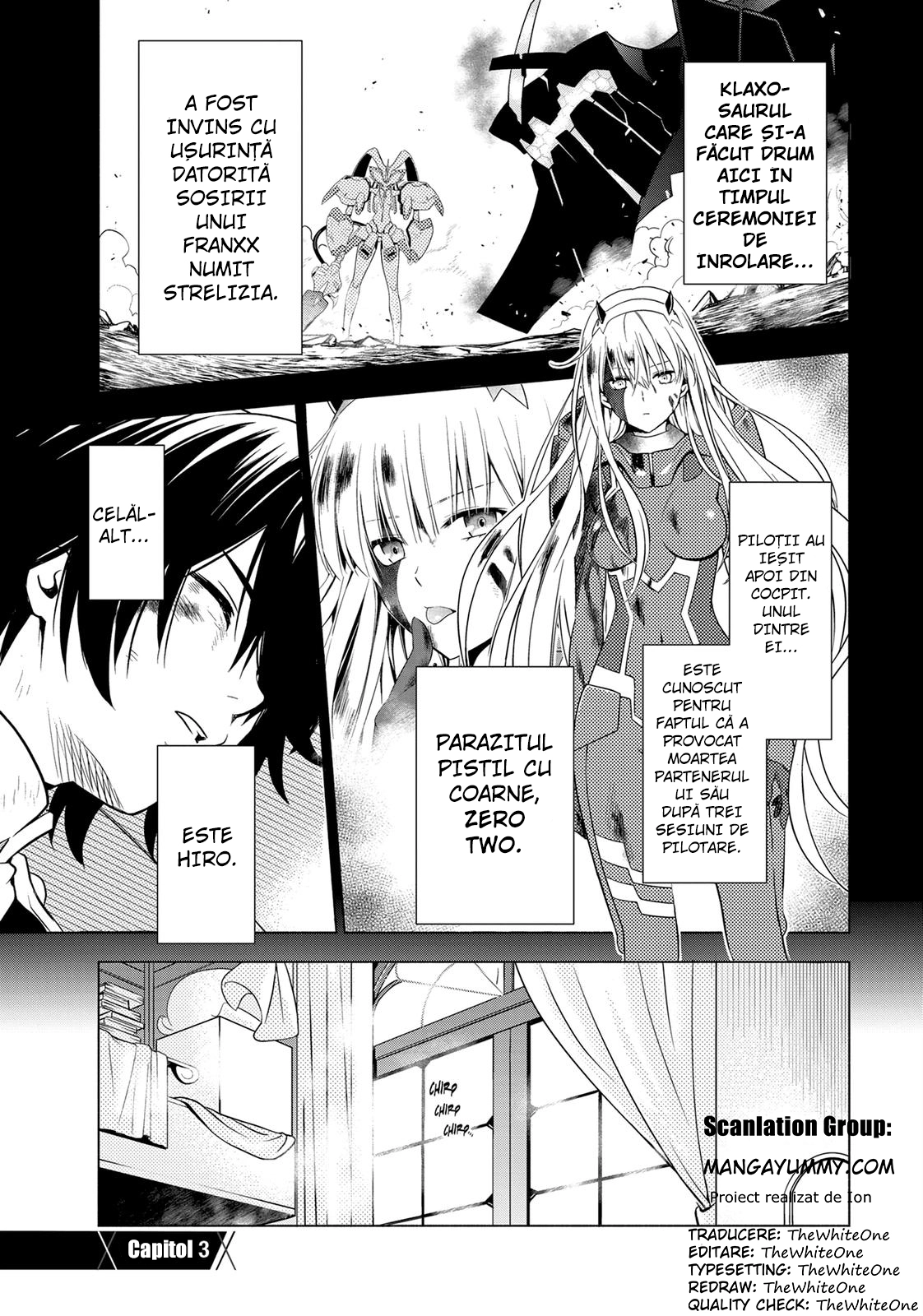 Darling in the Franxx - Capitolul 3