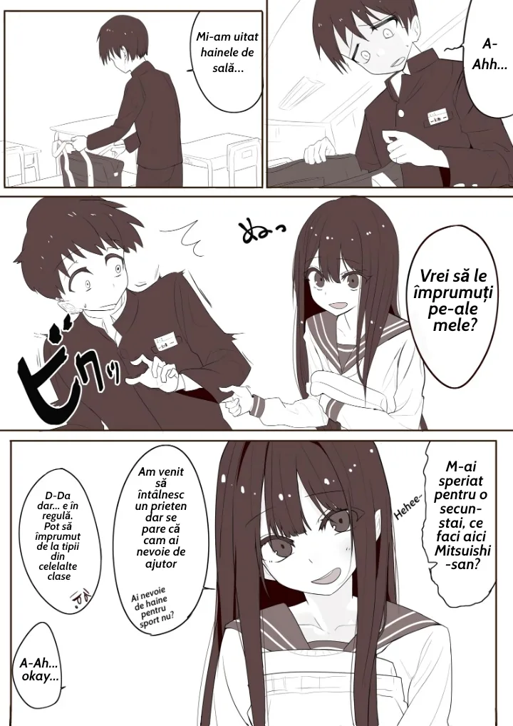 Mitsuishi-san se poartă ciudat anul acesta - Capitolul 2