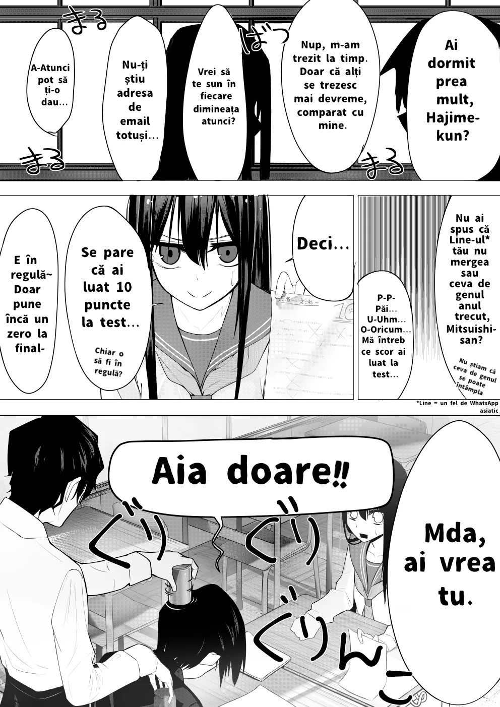 Mitsuishi-san se poartă ciudat anul acesta - Capitolul 5