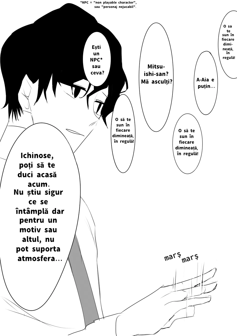 Mitsuishi-san se poartă ciudat anul acesta - Capitolul 5