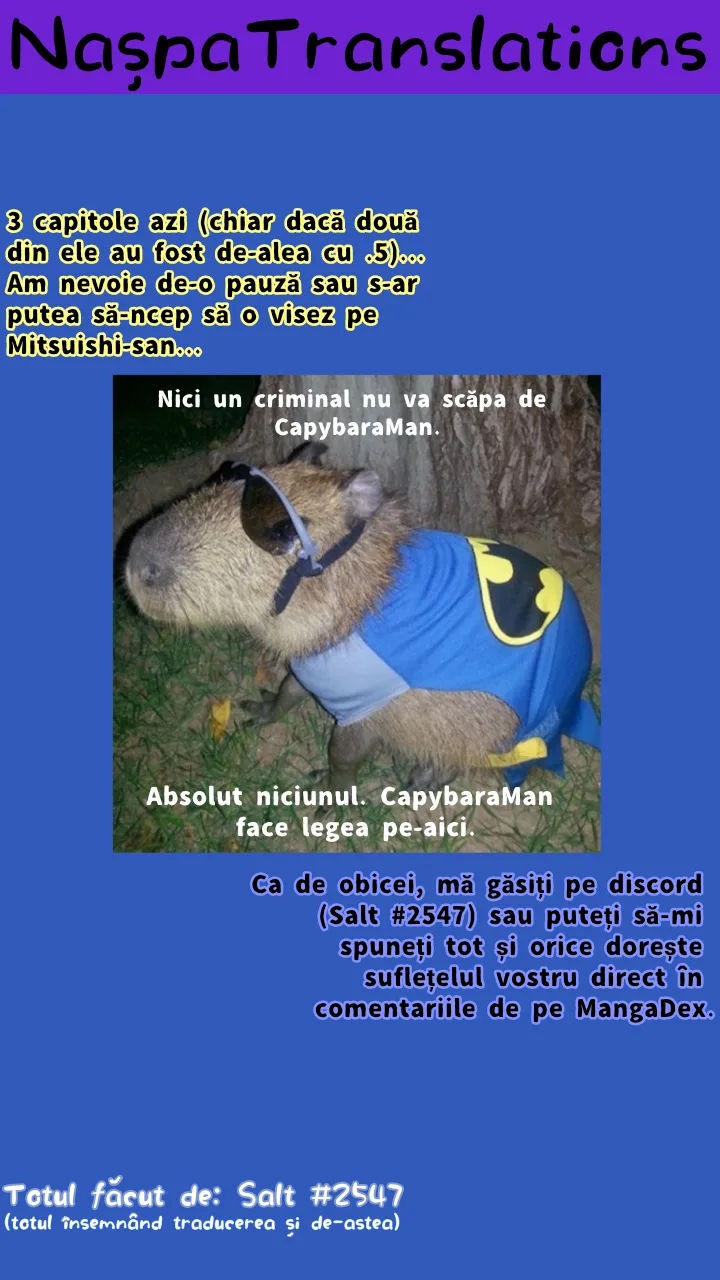 Mitsuishi-san se poartă ciudat anul acesta - Capitolul 6.5